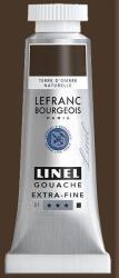 Lefranc Bourgeois L&B Linel extra fine gouache festék, 14 ml - 478, raw umber