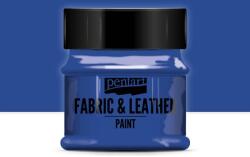 Pentart textil- és bőrfesték, 50 ml - kék