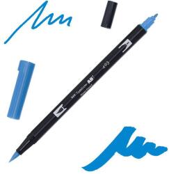 Tombow abt dual brush pen kétvégű filctoll - 493, reflex blue