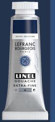 Lefranc Bourgeois L&B Linel extra fine gouache festék, 14 ml - 084, indigo imitation