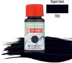 Talens Art Creation Indoor&Outdoor akrilfesték, 50 ml - 7001 Elegant black