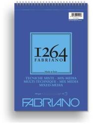 Fedrigoni 1264 Mix Media rajz- és festőtömb, 300 g - A5, felül spirálos