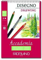 Fedrigoni Accademia rajz- és vázlattömb, 200 g, 30 lap - A4, spirálos