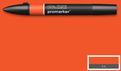 Winsor & Newton ProMarker kétvégű alkoholos filctoll - O177, bright orange