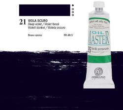 Ferrario Master olajfesték, 60 ml - 21, deep violet