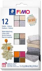 FIMO Effect Colour Pack süthető gyurma készlet, 12x25 g - Boho