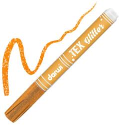 Darwi Tex Glitter textilfilc sötét anyagra - narancs