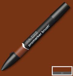 Winsor & Newton Promarker Brush kétvégű alkoholos ecsetfilc - O225, henna