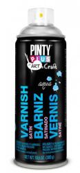 Lakkspray, 400 ml, Pinty Plus Art kézműves - selyemfényű lakk, vízbázisú