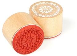 ArtExport Pecsételő, kerek, 3 cm - minta keretben