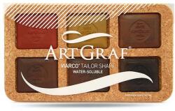 Viarco Viarco ArtGraf Tailor Shape akvarellkréta készlet - Earth colors