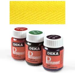 Deka Permanent textilfesték világos anyagra - 04 citrom