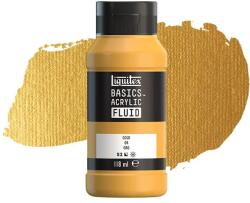 Liquitex Basics Fluid akrilfesték, 118 ml - 051, gold