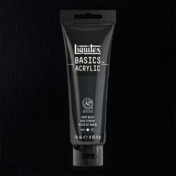 Liquitex Basics akrilfesték, 118 ml - 244, ivory black