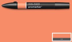 Winsor & Newton ProMarker kétvégű alkoholos filctoll - O148, peach