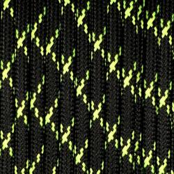 Paracord 550, méterben, 4 mm - T vírus camo fluor zöld