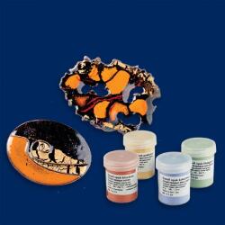 EFCO Tűzzománc zománcpor, 45 g - fedő kobaltkék