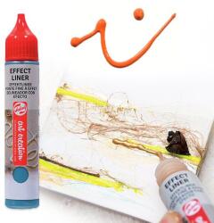 Talens Art Creation Effect Liner, univerzális 3D festéktoll, 28 ml - 2502 Warm orange