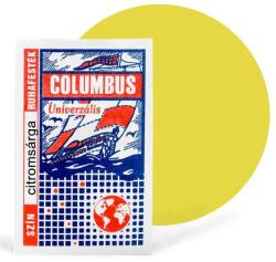 Columbus textilfesték, ruhafesték - citromsárga