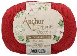 Schachenmayr Horgolófonal, Anchor Organic Cotton, 50 g, vegán - 01025 terrakotta