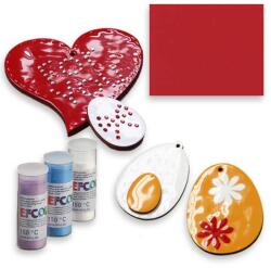 EFCO Efcolor hobbyzománc por, 10 ml - piros