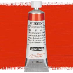 Schmincke Mussini olajfesték, 35 ml - 356, cadmium red light