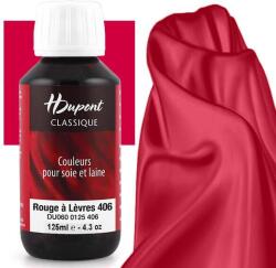 H Dupont Classique gőzfixálós selyemfesték 125 ml - 406 rúzspiros, rouge a levres