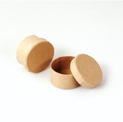 ArtExport Papírmasé doboz, kör - 5 cm, pici doboz