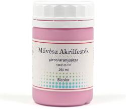 ArtExport Művész akrilfesték, 250 ml - bicolor, 107, piros/aranysárga
