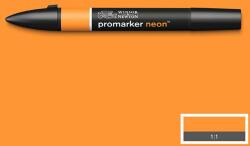 Winsor & Newton ProMarker Neon kétvégű filctoll - radiant orange