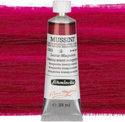 Schmincke Mussini olajfesték, 35 ml - 363, translucent magenta