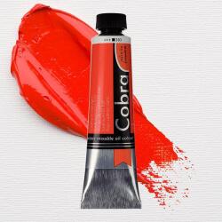 Talens Cobra vizes olajfesték, 40 ml - 303, cadmium red light