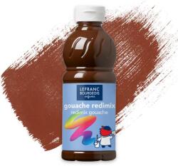 Lefranc Bourgeois Redimix tempera, 500 ml - égetett umbra