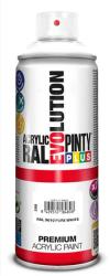 PintyPlus Akrilfesték spray, EVOLUTION fényes, 400 ml - RAL9010 pure white
