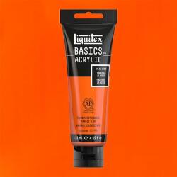 Liquitex Basics akrilfesték, 118 ml - 982, fluorescent orange