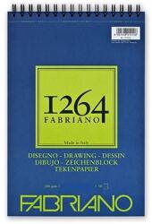 Fedrigoni 1264 univerzális rajztömb, 180 g - A5, felül spirálos