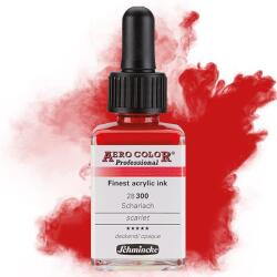 Schmincke AERO COLOR Professional retuspisztoly festék, 28 ml - 300, scarlet