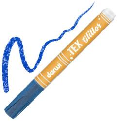 Darwi Tex Glitter textilfilc sötét anyagra - kék
