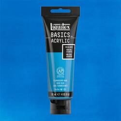 Liquitex Basics akrilfesték, 118 ml - 984, fluorescent blue