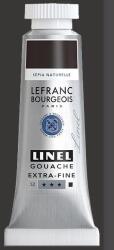 Lefranc Bourgeois L&B Linel extra fine gouache festék, 14 ml - 121, raw sepia
