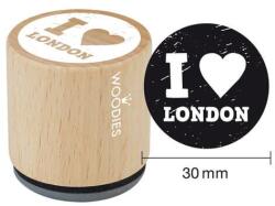 Woodies Pecsételő, Woodies, 3 cm - I love London
