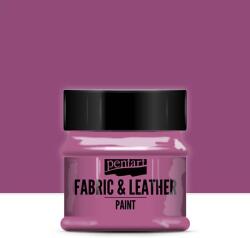Pentart textil- és bőrfesték, 50 ml - magenta