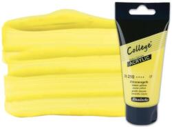 Schmincke College akrilfesték, 75 ml - 210, lemon yellow