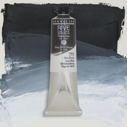 Sennelier Rive Gauche olajfesték, 40 ml - 755, ivory black