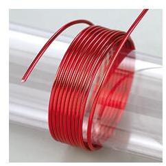  Alumínium drót, 2 mm, 5 m - piros