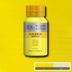 Winsor & Newton Galeria akrilfesték, 500 ml - 346, lemon yellow