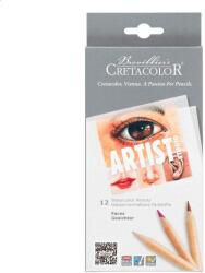 CRETACOLOR Artist Studio akvarellceruza készlet - 12 db, portré