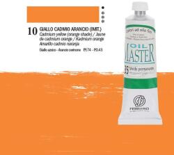 Ferrario Master olajfesték, 60 ml - 10, cadmium yellow/orange shade