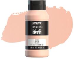 Liquitex Basics Fluid akrilfesték, 118 ml - 810, light pink