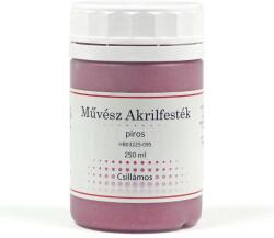 ArtExport Művész akrilfesték, 250 ml - csillámos, 95, piros